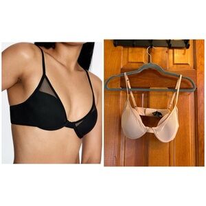 Everyday T-Shirt Bra in Black and Nude